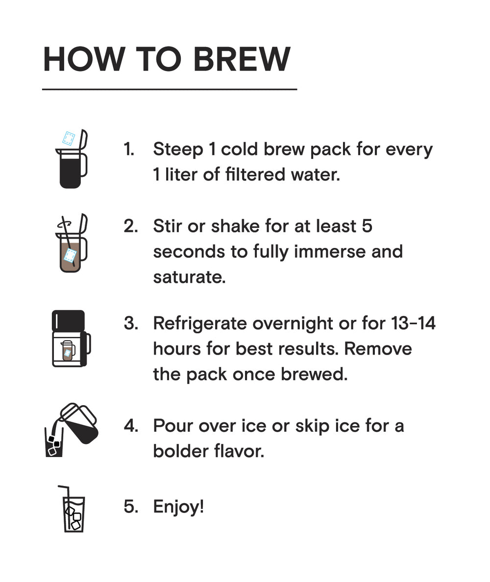 COLD BREW COFFEE PACKS | VALENCIA