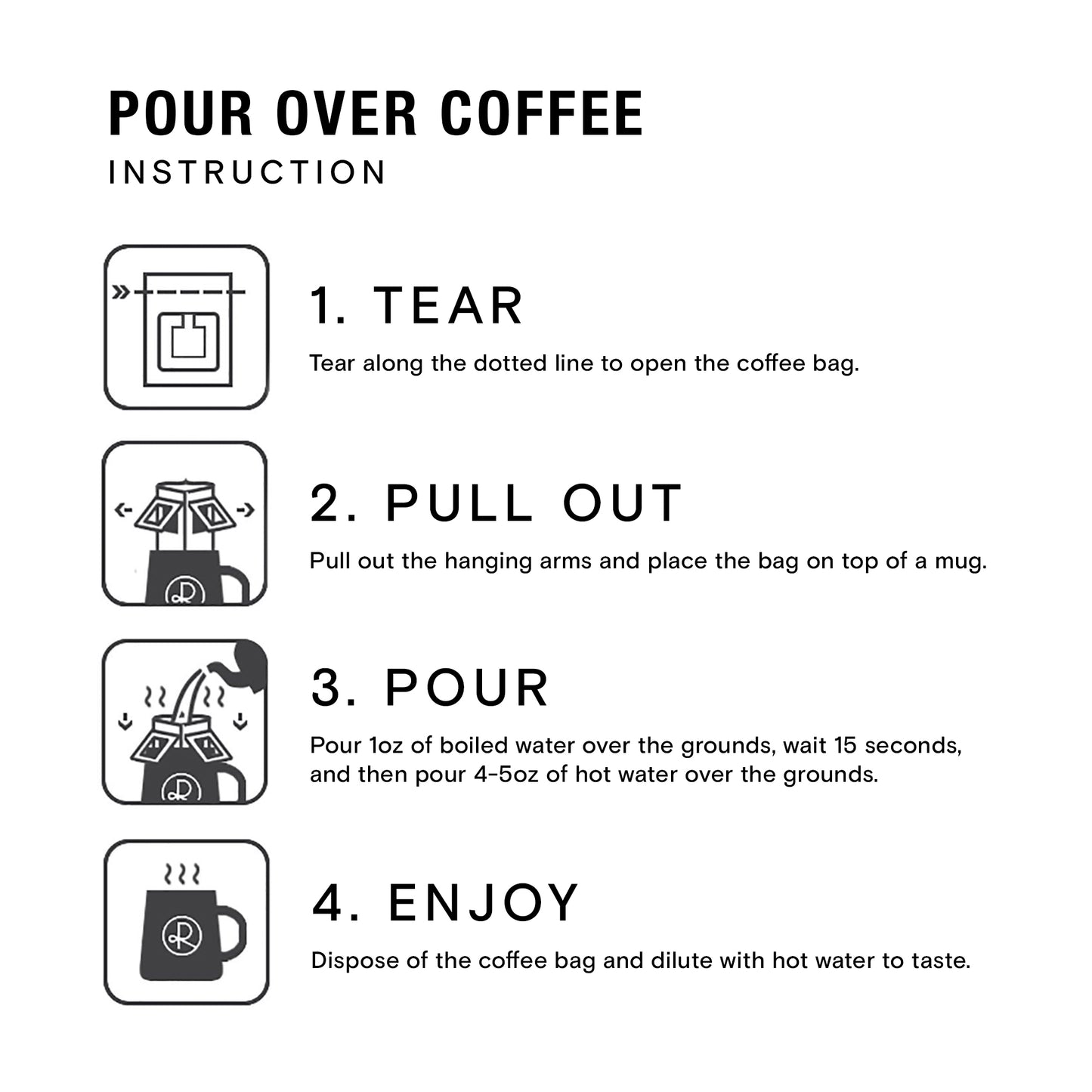 
                  
                    Pour Over Pack Guatemala - Huehuetenango | 6 Packets of Single-Serve Pour Over Coffee
                  
                