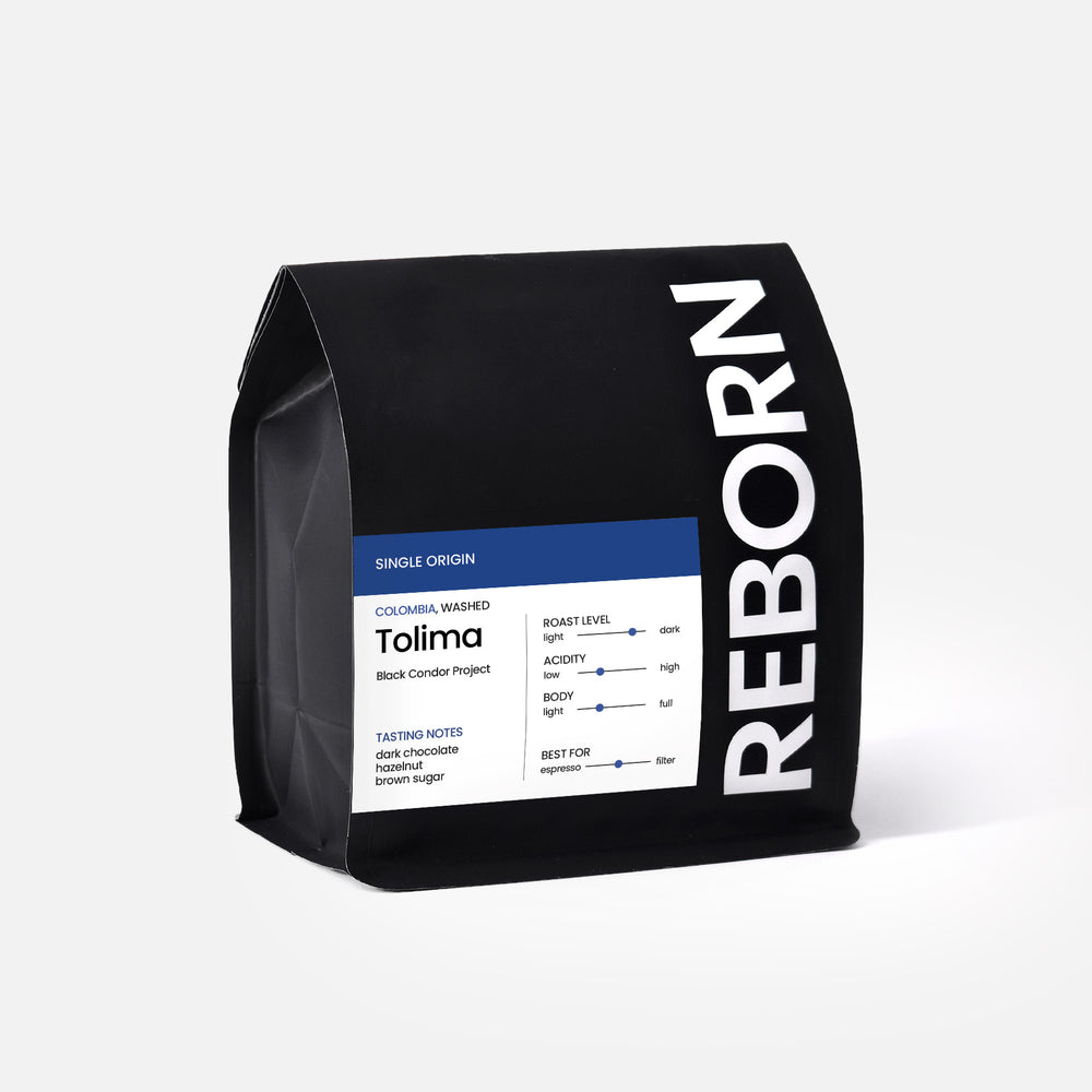 Colombia Black Condor Specialty Coffee Beans – Reborn Coffee