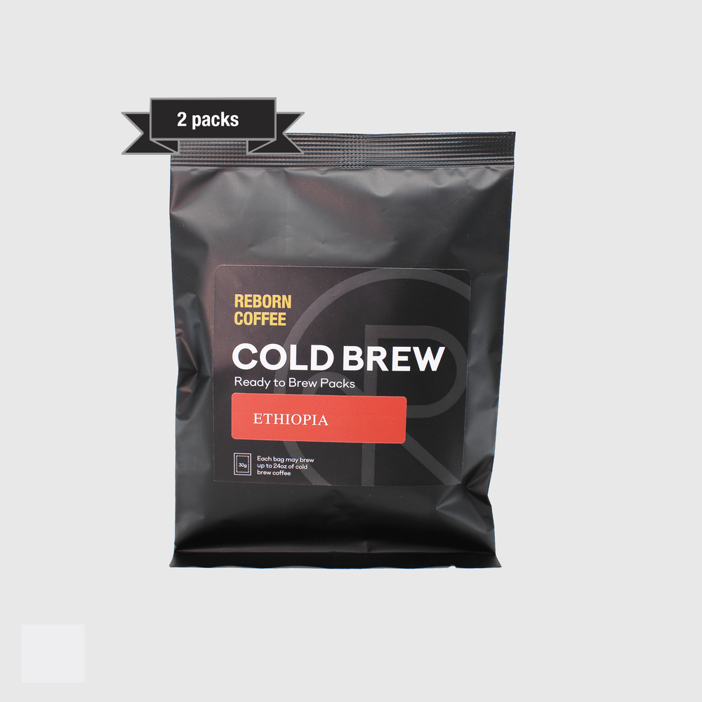 
                  
                    Cold Brew Coffee Pack - Ethiopia-Cold Brew-Reborn Coffee-2 Packs-Reborn Coffee
                  
                